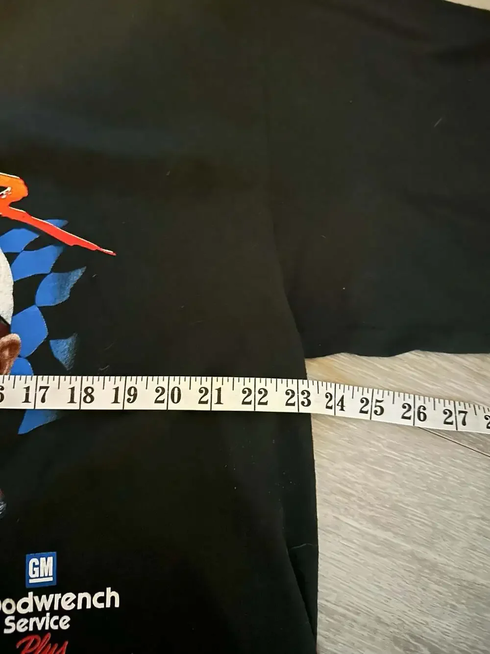 Vintage 90s Chase Authentics Dale Earnhardt #3 Intimidator Nascar T-Shirt